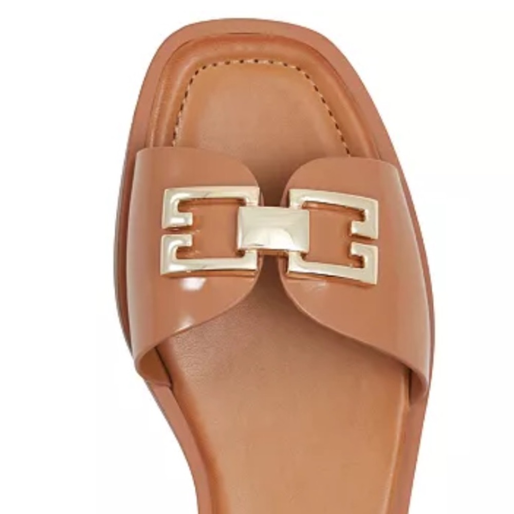 Aldo Argrewein  style beige buckle top sandals